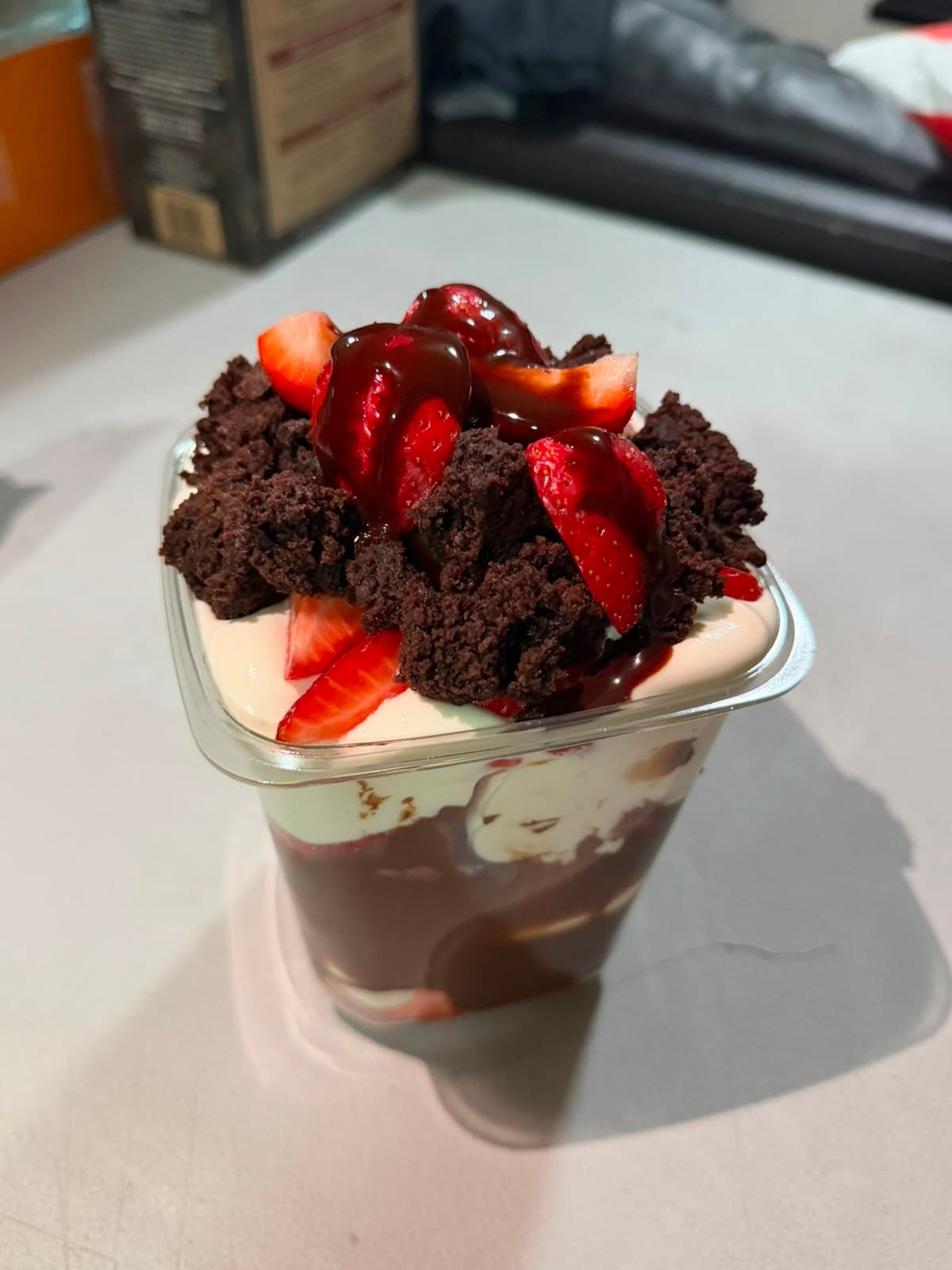 Fresas con Crema Litro